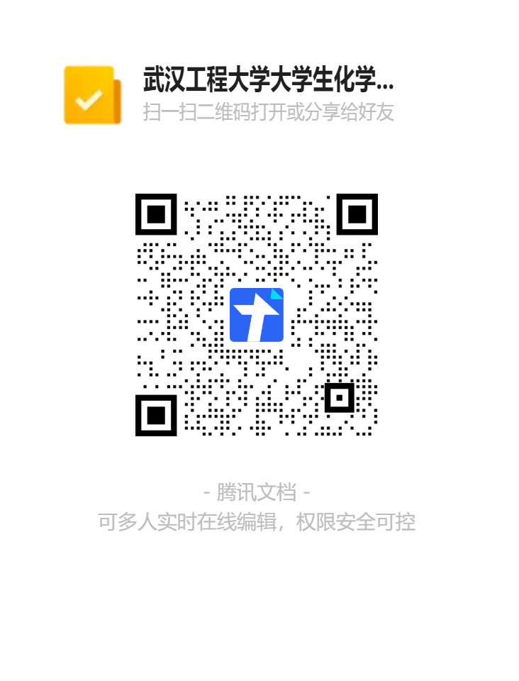 伟德国际1949官网老员工化学实验创新设计大赛报名表二维码